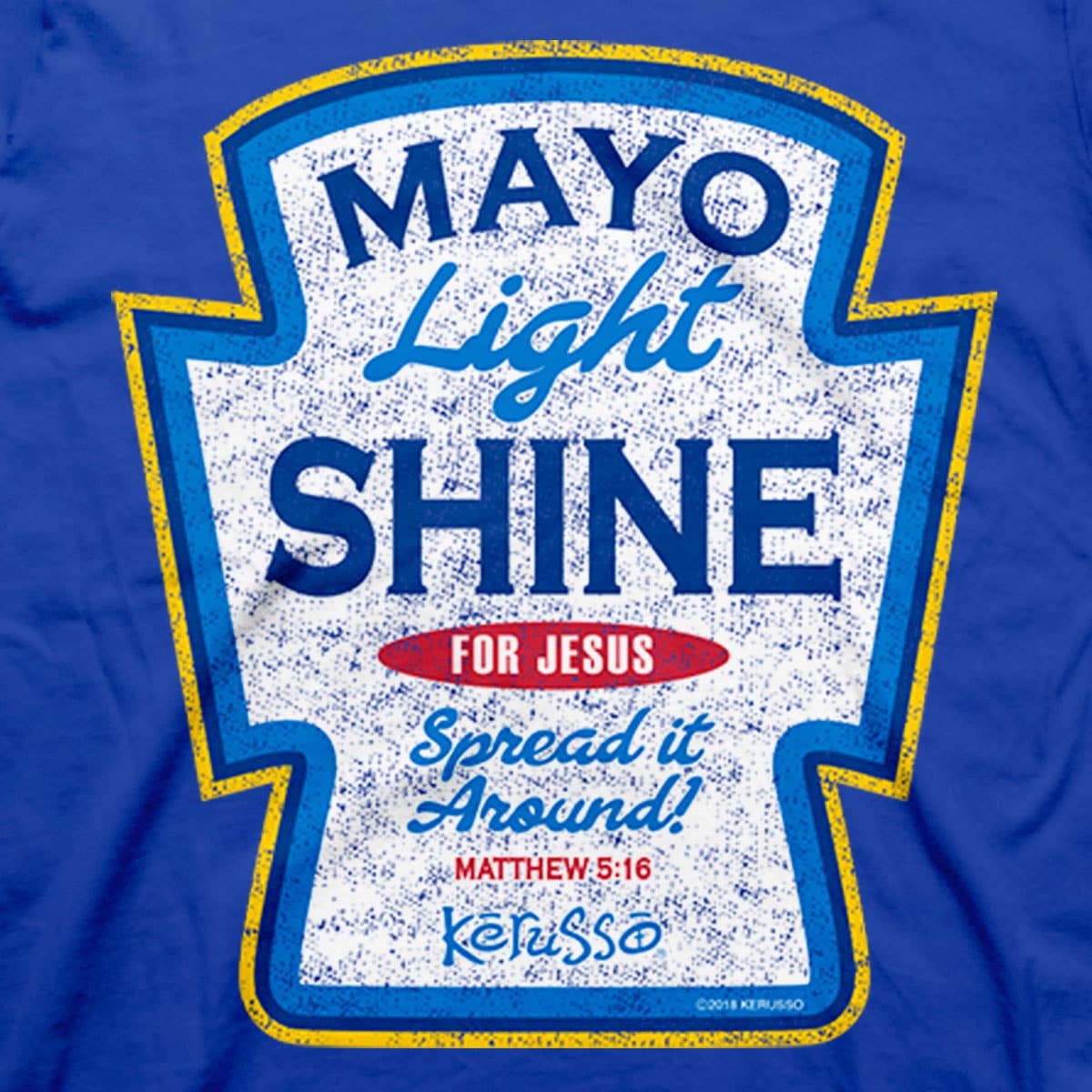 'Mayo Light Shine' T-Shirt (Adult, Men-Women)