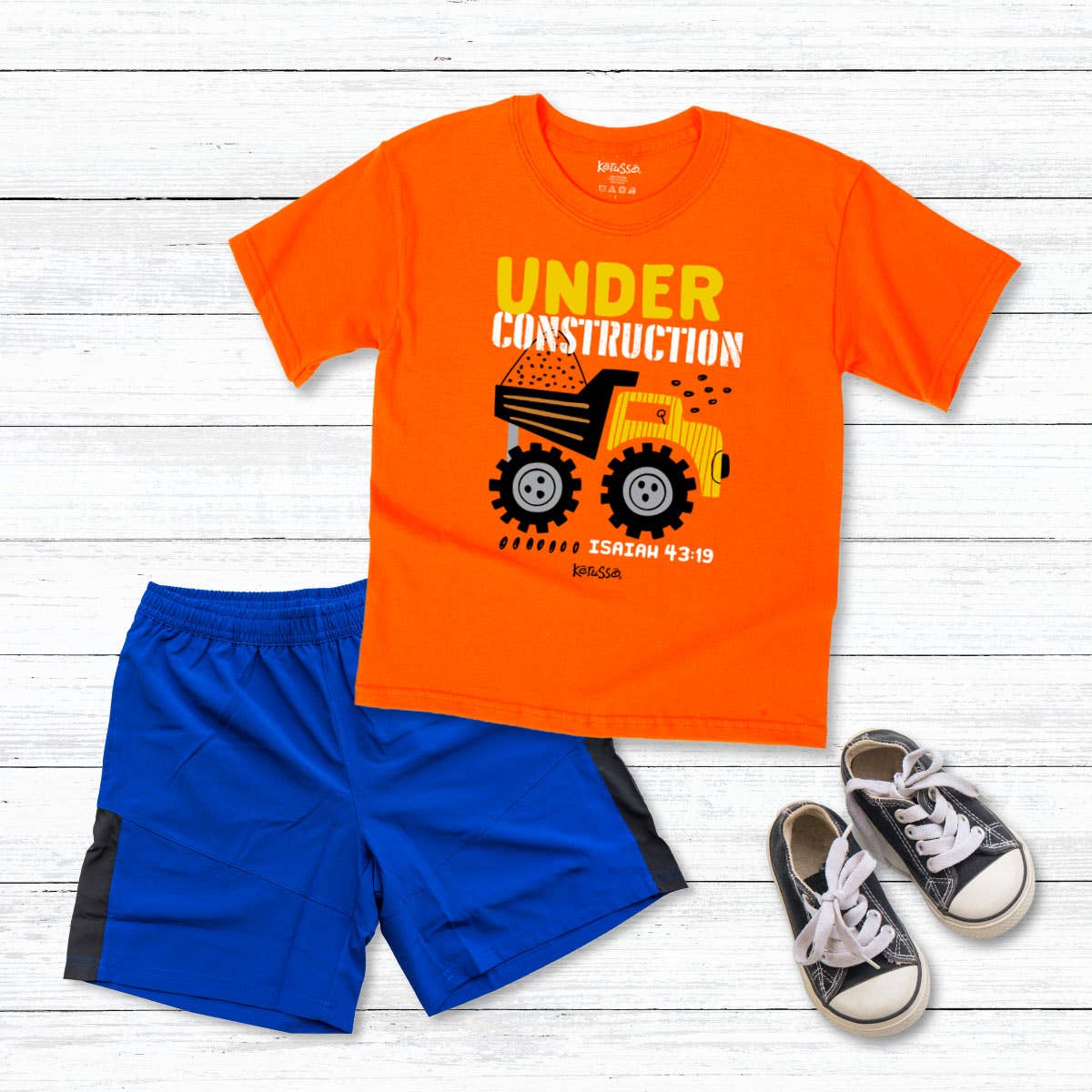 'Under Construction' T-Shirt (Kids, Boys)