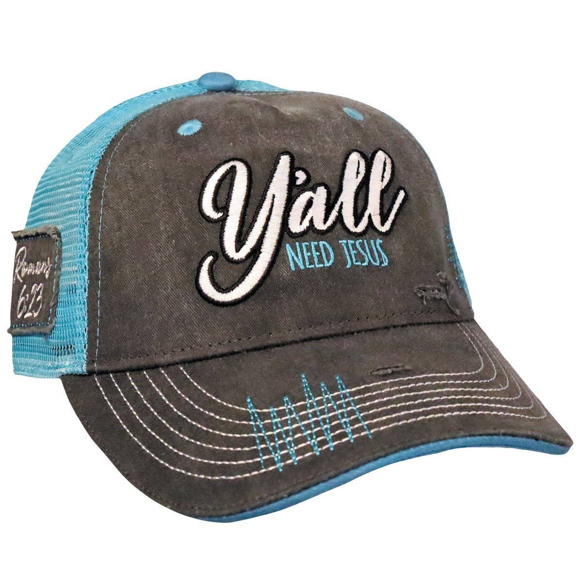 'Y'all Need Jesus' Baseball Cap (Adult)