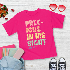 'Precious In His Sight' T-Shirt (Kids, Girls)