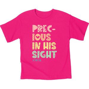 'Precious In His Sight' T-Shirt (Kids, Girls)